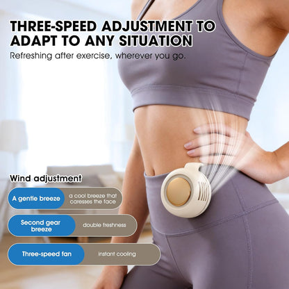 Draagbare Clip-On Ventilator