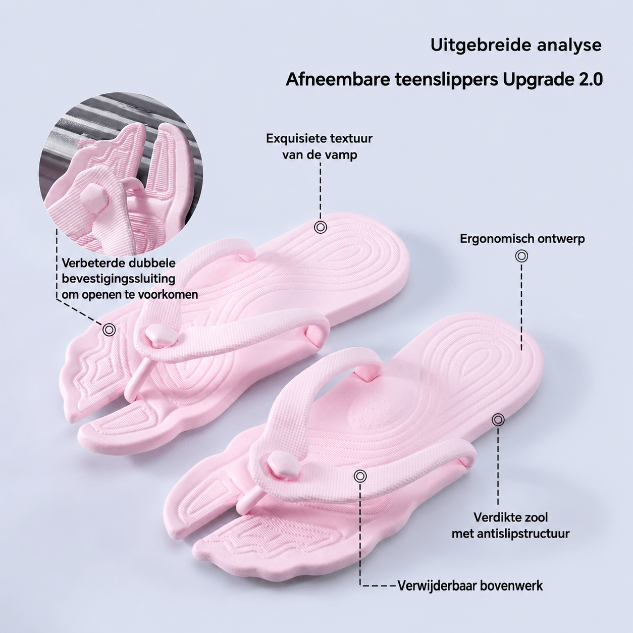 Opvouwbare Reisslippers