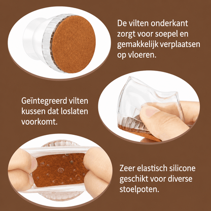 FloorGuard™ Stoelpootbeschermers