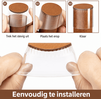 FloorGuard™ Stoelpootbeschermers
