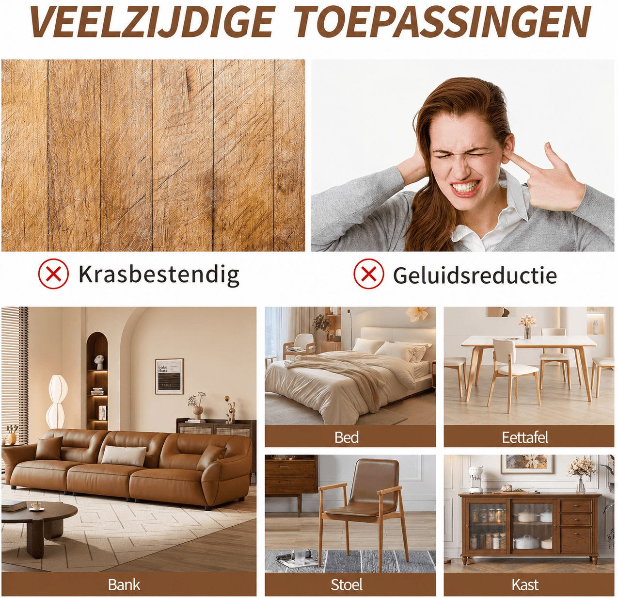 FloorGuard™ Stoelpootbeschermers