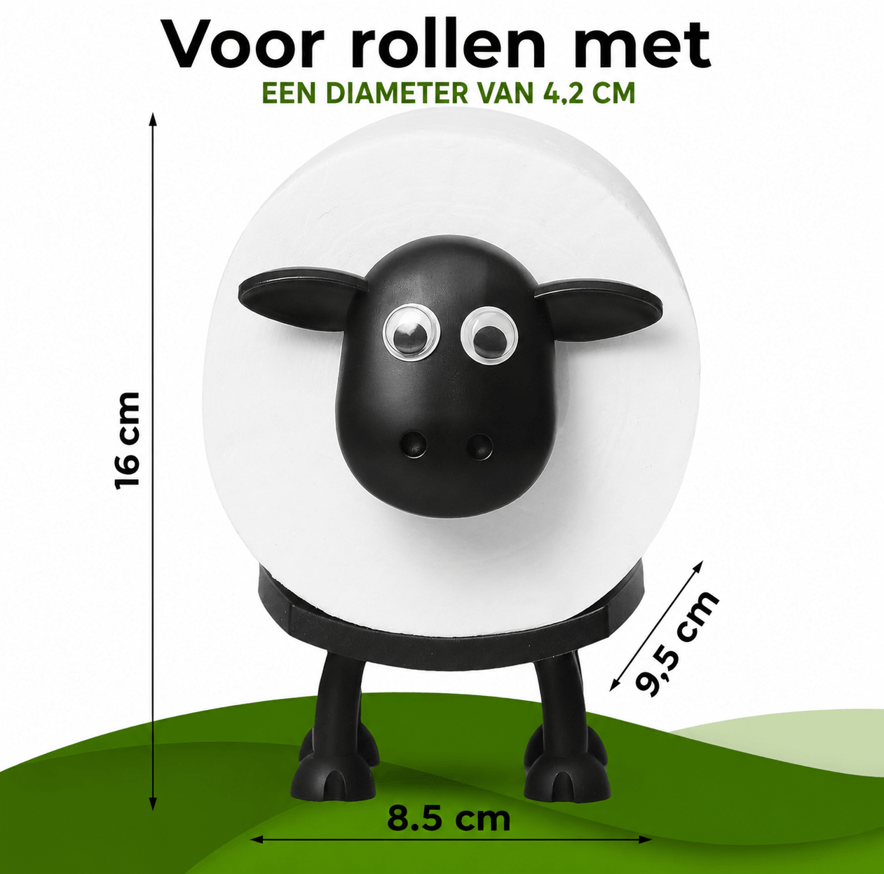 Schattige Schapen Toiletrolhouder