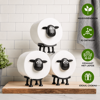 Schattige Schapen Toiletrolhouder