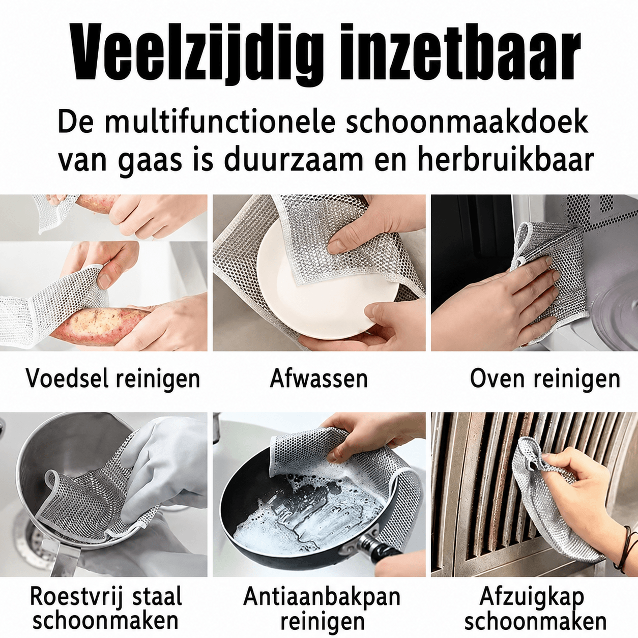 Cleanova™ Krasvrije Schrobdoek