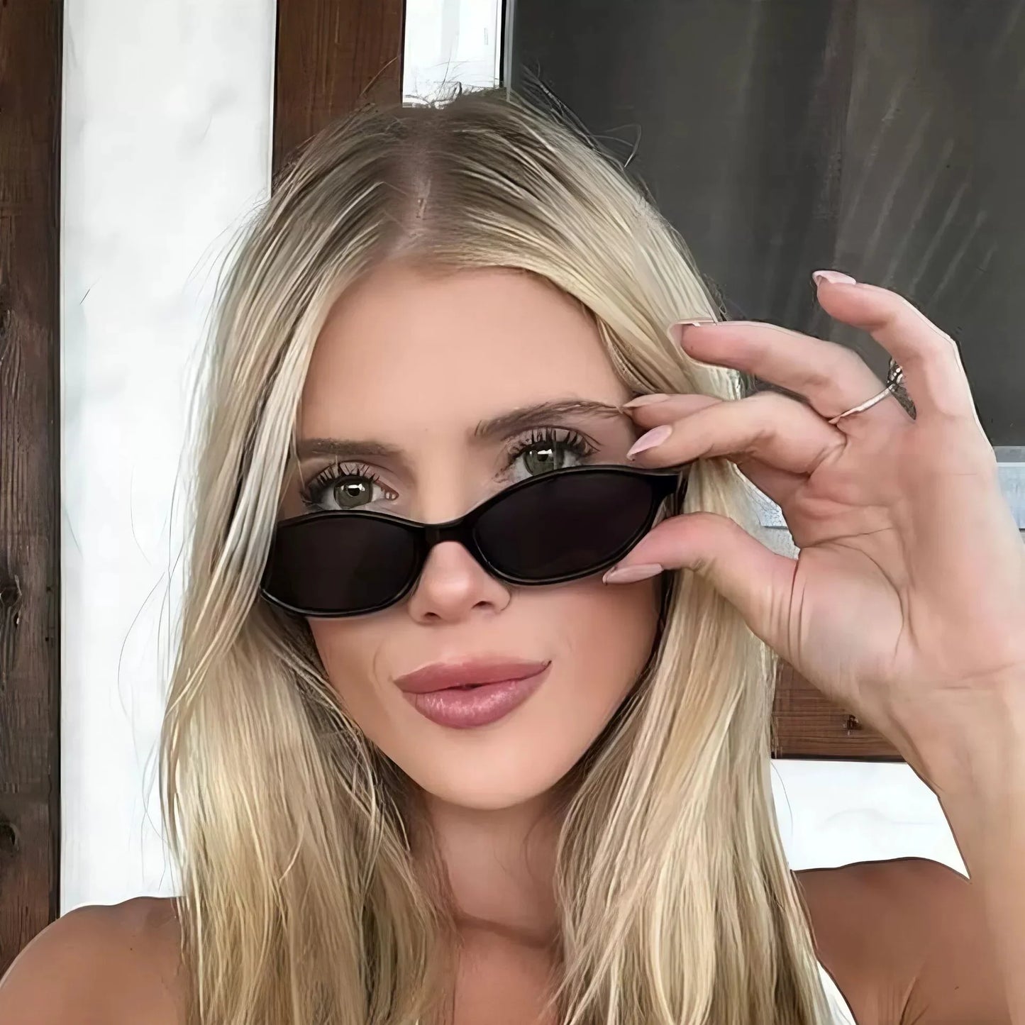 Trendy Retro Cat Eye Zonnebril